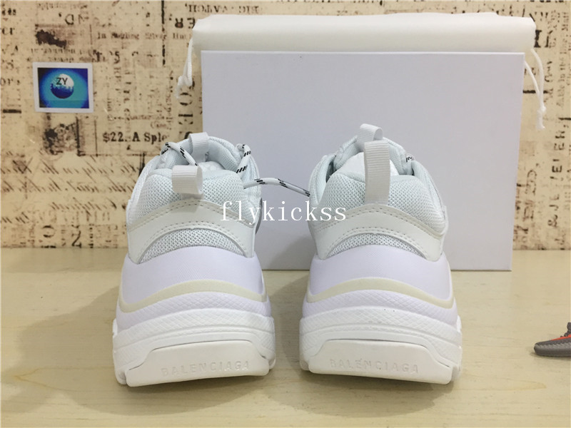 Balenciaga 2017 Fall Winter Triple-S Grey White